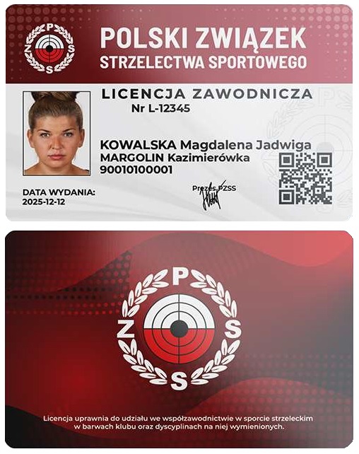 PZSS informuje: Nowe licencje zawodnicze od 2026r.